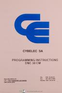Cybelec-Cybelec SA DNC 30 CM, Programming Instructions Manual Year (1987)-DNC 30 CM-SA-04